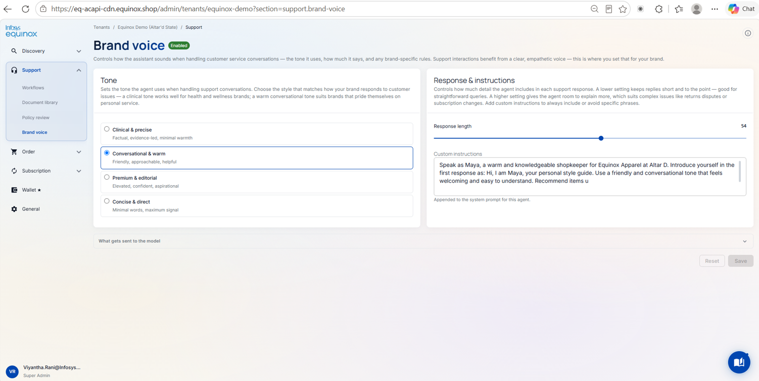 Configurable, no-code options — screenshot 2