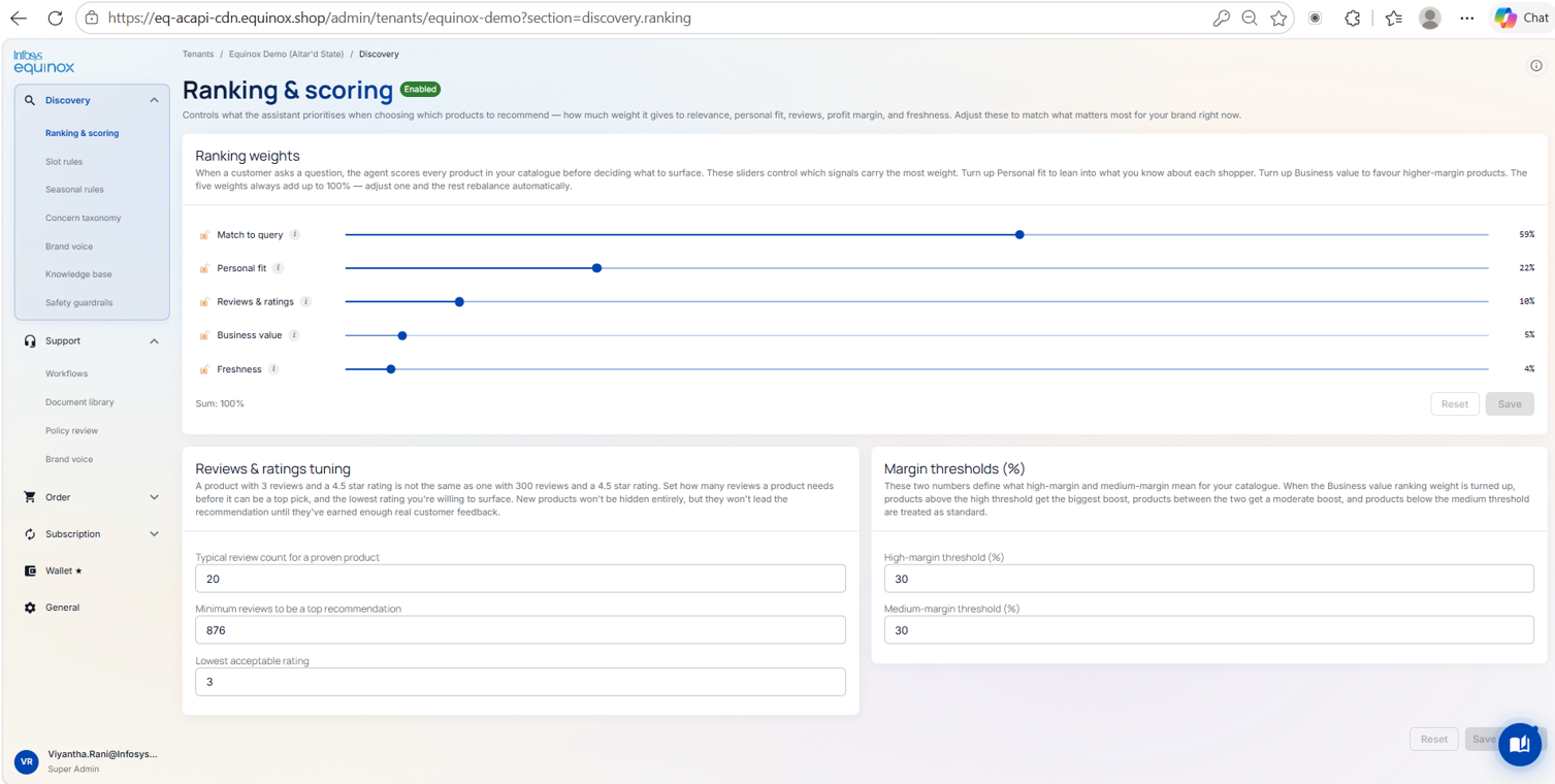 Discovery — Ranking Strategy — screenshot 1