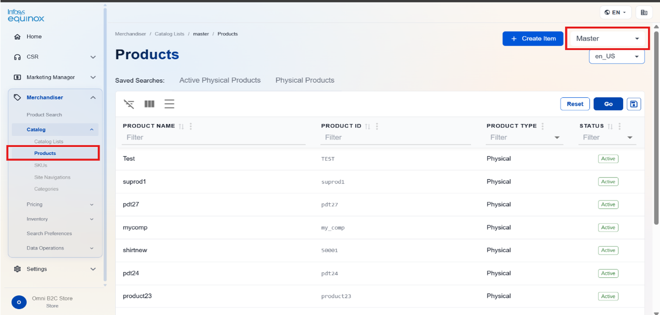 Searching & Viewing Products — screenshot 1