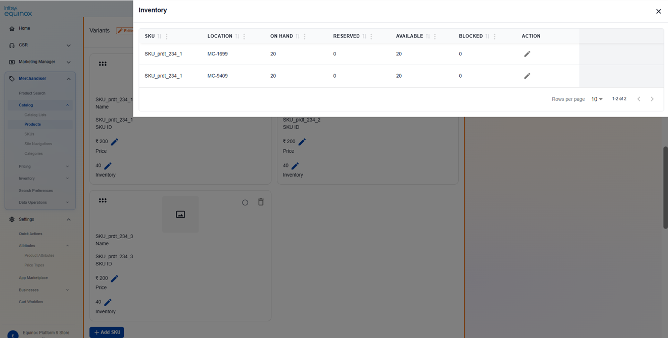 Categories — screenshot 2