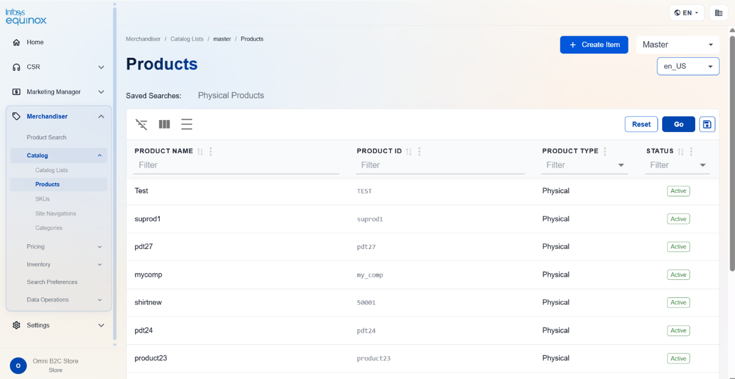 Viewing All Products — screenshot 2