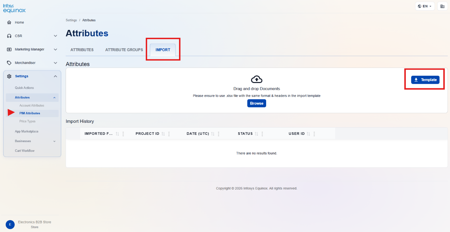 Viewing Price Types — screenshot 1