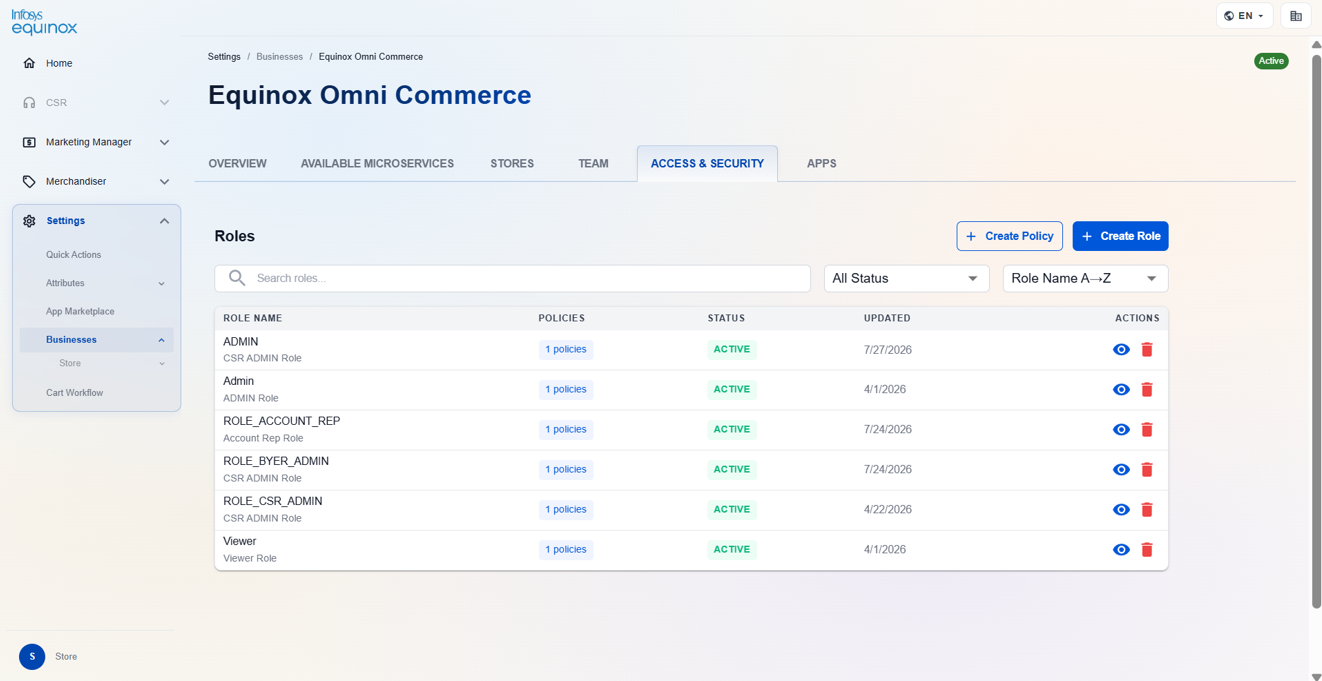 Manage Business Apps — screenshot 1