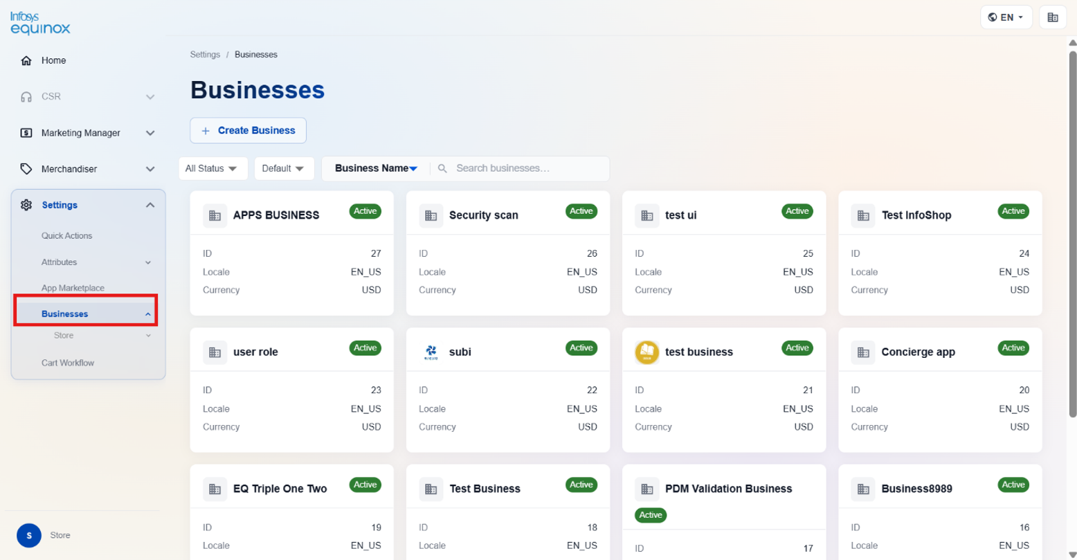 Access Store Configuration — screenshot 4