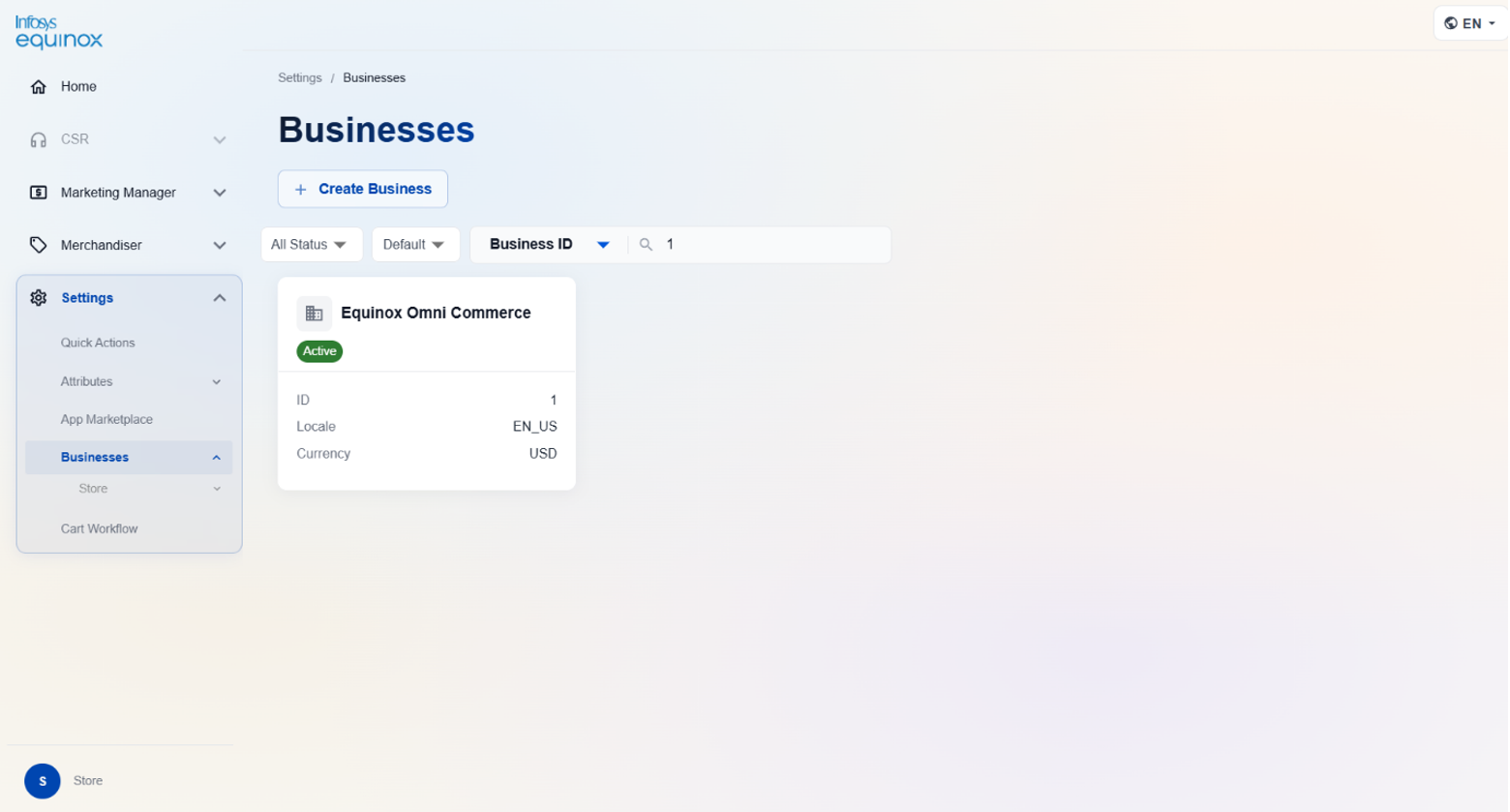 Access Store Configuration — screenshot 5