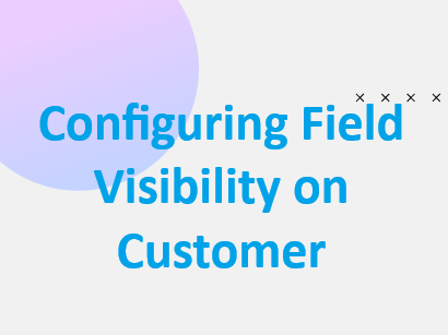 Configuring Field Visibility On Customer Account