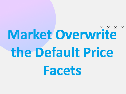 Overwrite the Default Price Facets