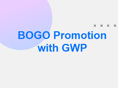 BOGO Promotion with GWP