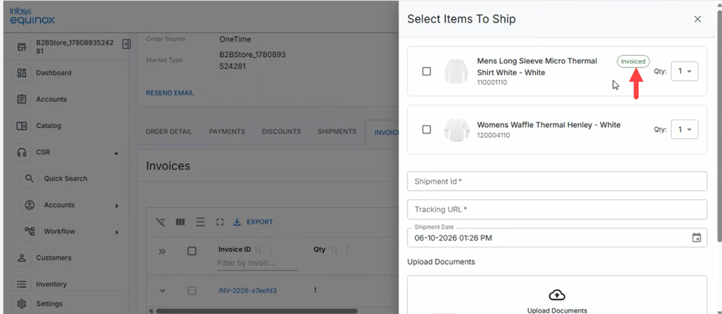Order items tagged Invoiced